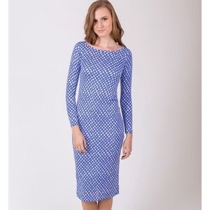 HIHO UPF50 Boatneck Midi Dress Size Small EUC